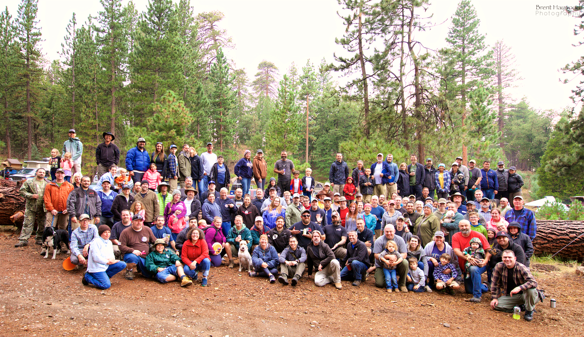Group photo from the 2017 American Adventurist SoCal Mountain Rendezvous